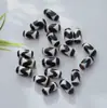 Colgante de Cuentas Dzi del Tíbet Auténtico Colgante Puro del Tíbet Accesorios Piedra Cruda Ágata Collar para Hombres y Mujeres