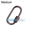 Acessórios para joias DIY mosquetão de parafuso micro-incrustado de cobre puro fivela ajustável para pulseira e colar