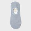 Calcetines de Verano de Malla para Mujer Calcetines Finos Invisibles de Color Sólido Transpirables Absorbentes de Sudor de Boca Baja Calcetines Antideslizantes de Silicona