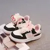 Zapatos para Niños 2026 Otoño Nuevo Estilo Coreano para Niños Bloques de Color Cómodos Transpirables Tenis Deportivos Casuales para Estudiantes Niñas