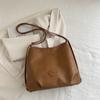 Gran Capacidad Popular Casual para Viajes 2024 Retro Nuevo Color Sólido Moderno Multifuncional Cruzado Hombro Bolso Tote para Mujer