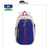 Mochila Deportiva Casual Logo Personalizado Contraste de Color Dopamina Bolsa para Viajes al Aire Libre Montañismo Gran Capacidad Mochila Estudiantil