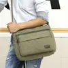 Bolsa para documentos con múltiples compartimentos, bolsa de lona ampliada resistente al desgaste, bolsa de lona engrosada para electricista, bolsa grande para estudiante, mochila de un solo hombro escolar