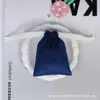 Bolsas de terciopelo para joyería al por mayor en stock, bolsas de regalo para fiestas, bolsas de embalaje para joyería, bolsas de embalaje de regalo para el Día de San Valentín con logo