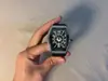 Producto popular de comercio exterior: Reloj Franck Muller para hombre con esfera estrellada, caja en forma de tonel, lleno de diamantes, reloj de alta gama para hombre, venta al por mayor de fábrica