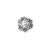 Cuentas espaciadoras de toro de plata esterlina 925 de 12 mm, accesorios de plata tailandesa, hechas a mano, para pulseras tejidas con cuentas DIY