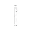 Juego de Cubiertos para Filete de Acero Inoxidable 304 Tenedor Cuchillo Cuchara Mango Creativo Engrosado Tenedor Cuchara Vajilla Occidental Cuchara de Postre