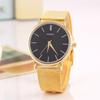 Reloj de Pulsera con Correa de Malla de Acero Reloj Simple con Correa de Malla para Mujer Reloj de Moda con Temperamento para Estudiante WGR230