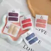 Ins accesorios para el cabello pin lateral para bebé flequillo lateral color liso imitación cachemira cuadrado pin BB para niños todo partido otoño e invierno pasador