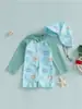 70-80-90-100-110 Traje de Baño Infantil de Manga Larga con Gorro