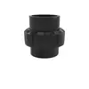 Cotovelo de Tubo de Água de PVC Preto, Conexão em T, Conector de Entrada/Saída de Água para Aquário, Acessórios DIY para Caixa de Virar, Tubo de Drenagem de Filtro de Fundo