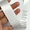 Etiquetas de Lavagem Inglesas Prontas, Etiquetas de Lavagem Universais para Têxteis Domésticos e Roupas, Etiquetas Resistentes à Lavagem e que Não Desbotam