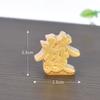 Lingote de Ouro de Ano Novo para Atrair Riqueza, Cofrinho, Árvore da Fortuna, Acessórios Dourados, Pequenos Enfeites de Resina