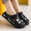 Zuecos de moda para mujer, sandalias de playa transpirables de alta calidad, zapatos de jardín antideslizantes y sandalias sin cordones, disponibles para venta al por mayor transfronteriza