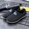 Tamancos de Verão para Homens, Sandálias Fechadas de Solado Macio para Uso ao Ar Livre, Sandálias de Trabalho Duráveis de Solado Grosso, Sapatos Aquáticos Respiráveis para Homens