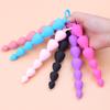 Plug Anal em Forma de Coração Silicone Vestível Estimulação Ponto G Plug Anal Brinquedo Sexual Alternativo para Adultos
