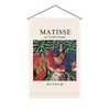Pintura a Óleo Criativa Matisse Dormitório Reforma Ins Pano de Pendurar Sala de Estar Parede de Fundo Tapeçaria Quarto Caixa de Mesa Elétrica Pano Decorativo