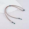 Cordón de Gafas de Ante de Venta Caliente Transfronterizo Collar Ajustable Lanyard Cadena para Gafas Colorido Anti-pérdida Antideslizante
