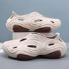 Zapatos de Agujeros para Hombre Verano para Exterior Aumento de Altura Suela Gruesa Sandalias Antideslizantes de Alto Nivel Resistentes al Desgaste y al Olor EVA Playa Punteras