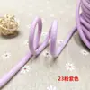 Cuerda de algodón hilado en núcleo de tejido liso de color de 5 mm de grosor, cordón redondo cifrado de algodón, cordón suave para atar, cintura de ropa, cordón de sombrero, tejido a mano