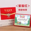Certificado de Graduación Creativo de Jardín de Infancia de Cuero Rojo y Azul Se Puede Colocar en la Mesa con Fotos de 8 Pulgadas, Páginas Interiores Personalizadas e Impreso Zxwh
