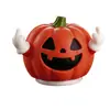 Frasco de Almacenamiento de Palillos y Bastoncillos de Algodón de Calabaza Maligna de Doble Propósito, Portapalillos de Alto Valor para Mesa de Comedor en Casa, Artículo Decorativo de Caja de Bastoncillos de Algodón de Dibujos Animados
