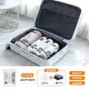 Saco de Compressão a Vácuo para Viagem Sem Bomba para Arrumar Roupas na Mala, Saco de Armazenamento Portátil que Economiza Espaço para Viagens de Negócios