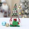 Boneca sem rosto de malha transfronteiriça de Natal, enfeites de decoração, suprimentos para festas, pequenos presentes
