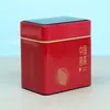 Latas de Té Blanco Cuadradas 125g Hojalata Selladas Latas de Té Caja de Embalaje Dos en Uno suit Mayoreo
