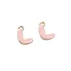 Aleación Cuentas con Letras para Goteo de Aceite Colgante Cuentas Sueltas DIY Pulsera Hecha a Mano Accesorios de Joyería Venta al por Mayor Letras Accesorios DIY