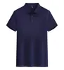 6806 Tiski Camiseta Solapa Cuello POLO Color Sólido Verano Combinable de Cualquier Manera Manga Corta Unisex Casual Cómoda Clásica para Hombres y Mujeres