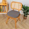 Cojín para Silla de Lino Esponja Engrosada Cojín para Silla de Comedor Cojín Doméstico Cojín para Ventana Saliente Cojín de Esponja para Reposapiés de Ventana Taburete para Cambiar Zapatos