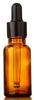 Botella de aceite esencial marrón, botella vacía, botella de muestra de vidrio marrón de 30 ml, botella con gotero de cabeza de goma, subbotella para cosméticos de esencia