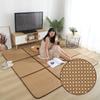 Alfombra de esterilla de ratán estilo japonés sala de estar dormitorio alfombra de verano esterilla tatami bebé niños alfombra de verano venta al por mayor