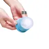 Fabricante de Bolas de Hielo Grandes Molde de Cubitos de Hielo Redondos de Grado Alimenticio para Whisky Congelación Rápida Caja Moldeadora Bandeja de Hielo Redonda Grande de Silicona para el Hogar