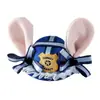 Coelho Policial Acessórios para Cabelo Infantil Kloomi Laço Grampo de Cabelo Bebê Bonito Desenho Animado Fita Grampo de Cabelo Menina Headwear