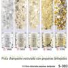 Lantejoulas para nail art pó de glitter pó de glitter ultrafino cola de gota de cânhamo fluida material para unhas de uso Colar de esmalte de unha transfronteiriço conjunto de joias para unhas