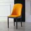Cadeiras de Jantar Estofadas Atacado para Hotéis, Cadeiras Minimalistas Modernas com Encosto para Cafés, Salões de Unhas e Restaurantes, Cadeiras de Estilo Moderno