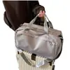 Nova bolsa de ginástica, bolsa de armazenamento de bagagem esportiva para yoga à prova d'água com compartimento separado para sapatos, bolsa transversal de grande capacidade para viagens curtas