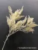 Espiga de arroz de ramo único série de cores de outono junco flor de simulação de casamento flor falsa de caramelo decoração de salão de casamento pendente floral teto