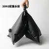 Bolsa de água pesada bolsa de água por gravidade bolsa de água portátil espessada em malha de PVC bolsa de água por gravidade suporte de enrolar fácil fixo 8KG