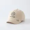 Chapéu de Bebê Casual Retrô Americano Boné de Baseball Infantil Outono Quente À Prova de Vento Veludo Chapéu Bico de Pato Transfronteiriço