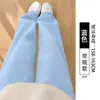 Pantalones Blancos de Pierna Ancha para Mujer 2026 Nuevo Otoño/Invierno Con Terciopelo Adicional Casual Rectos Sueltos Persona Baja Pantalones de Pana con Caída