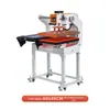 Conjunto Pneumático Máquina de Transferência de Calor para Vestuário 40*60 Estação de Trabalho Dupla Roupas Camiseta Manga Curta Prensa de Estamparia por Transferência de Calor Máquina de Transferência de Calor