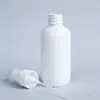 Stock Listo del Fabricante Botellas Recargables de 25ml 30ml 50ml Botellas Transparentes Blancas con Atomizador Botellas para Gel Antibacterial Botellas para Gel Sin Enjuague