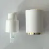 Bomba de Pó de 18 Dentes com Bico de Spray Externo, Tampa Redonda Galvanizada, Embalagem Cosmética, Cabeça de Bomba de Pressão para Loção, Atacado do Fabricante
