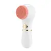Novo Limpador Facial Elétrico Ultrassônico de Silicone Transfronteiriço, Escova Facial, Artefato de Limpeza de Poros Faciais, Instrumento de Beleza, Removedor de Maquiagem