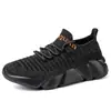 Sapatos Masculinos da Moda Tênis de Malha Coco Tênis Masculino Sapatos de Meia Sola Macia Sapatos de Corrida com Sola Grossa Sapatos Preguiçosos