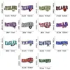 Los parches de lentejuelas con temática de equipo de la Liga de Fútbol Americano NFL son adecuados para la decoración DIY de ropa y bolsos.