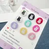 Botões de Plástico Coloridos de Coelho e Urso de Desenho Animado para Casacos, Suéteres, Vestidos de Crianças, Botões Decorativos Fofos para Costura à Mão